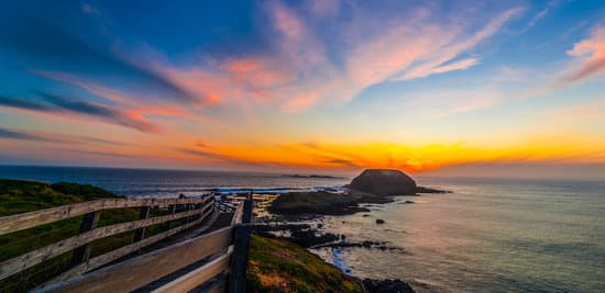 Multicoloured view of Phillip Island